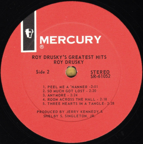 Roy Drusky : Roy Drusky's Greatest Hits (LP, Comp)
