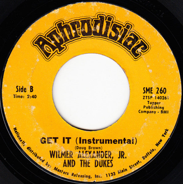 Wilmer & The Dukes : Give Me One More Chance (7", Single, Mono, Styrene, Pit)