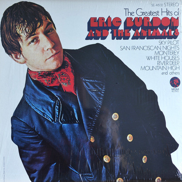 Eric Burdon & The Animals : The Greatest Hits Of Eric Burdon And The Animals (LP, Comp, RE, Rai)