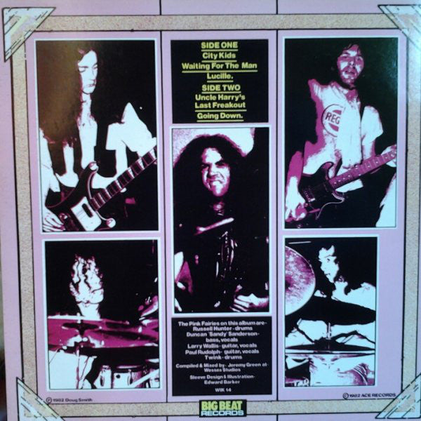 The Pink Fairies : Live At The Roundhouse 1975 (LP, Album, Pin)