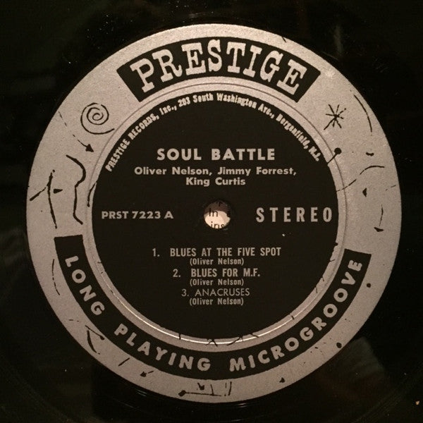 Oliver Nelson, King Curtis, Jimmy Forrest : Soul Battle (LP, Album)