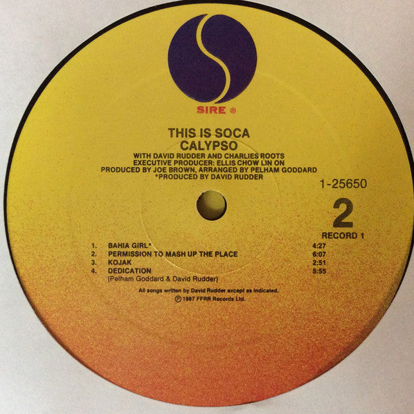 Various : This Is Soca (2xLP, Comp, All)