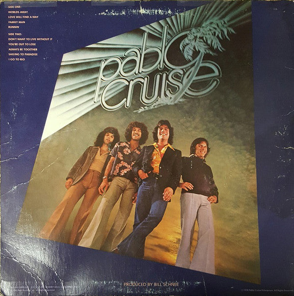 Pablo Cruise : Worlds Away (LP, Album, Emb)