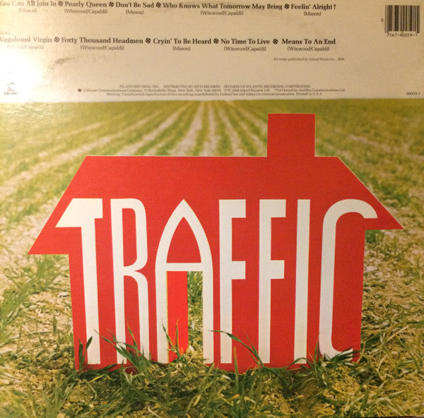 Traffic : Traffic (LP, Album, RE, Gat)