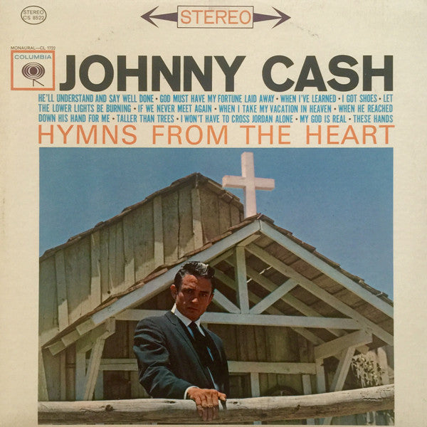 Johnny Cash : Hymns From The Heart (LP, Album)