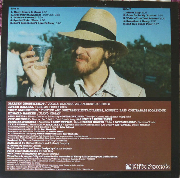 Martin Grosswendt : Dog On A Dance Floor (LP, Album)