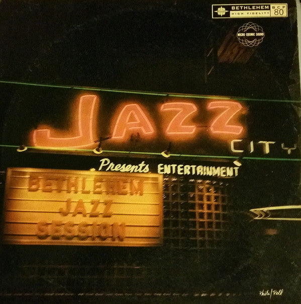 Various : Jazz City Presents... (LP, Album, Mono)