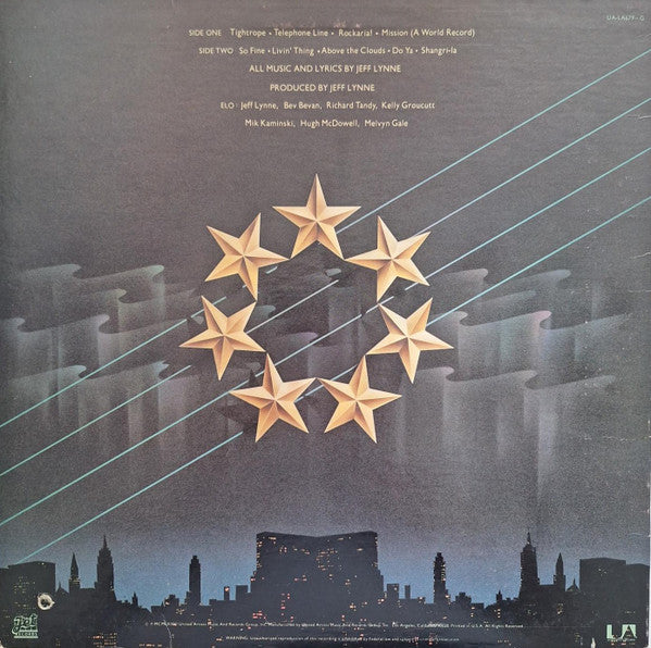Electric Light Orchestra : A New World Record (LP, Album, Ter)