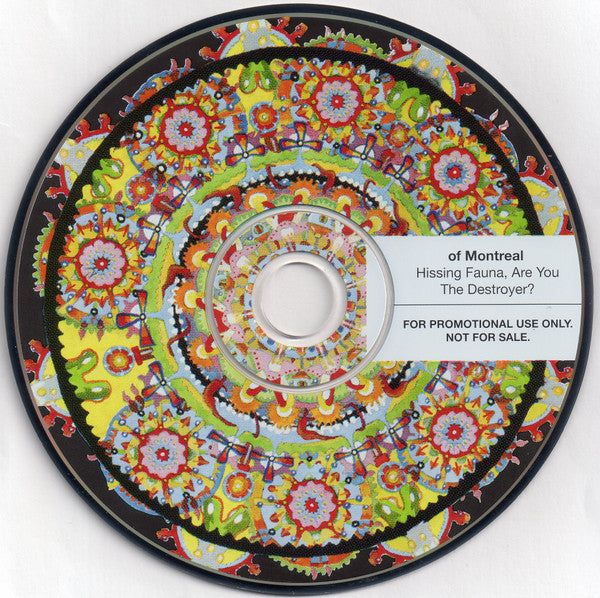 Of Montreal : Hissing Fauna, Are You The Destroyer? (CD, Album, Promo, Dig)