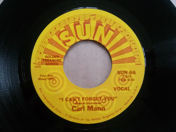 Carl Mann : I Can't Forget You (7", Single)