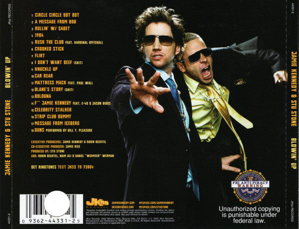 Jamie Kennedy & Stu Stone : Blowin' Up (CD, Album)