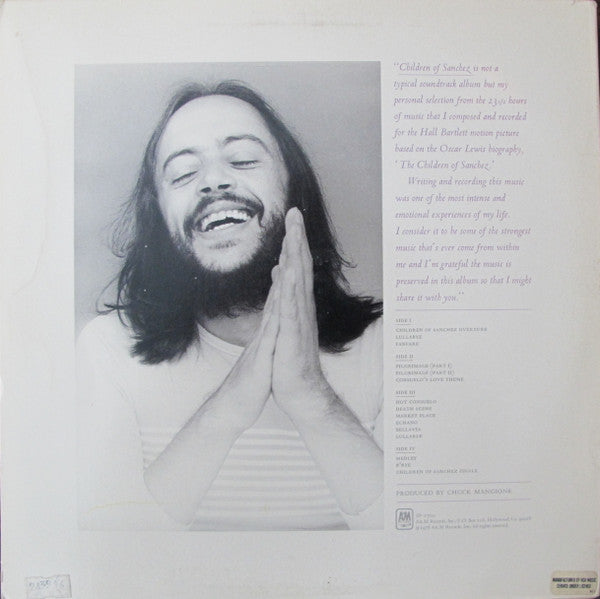 Chuck Mangione : Children Of Sanchez (2xLP, Album, Club)
