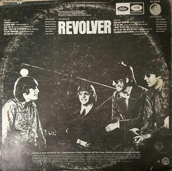 The Beatles : Revolver (LP, Album, RE, L.A)