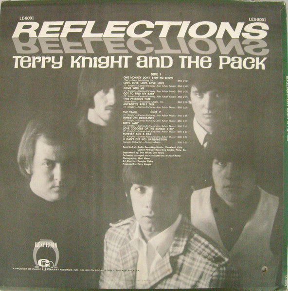 Terry Knight And The Pack* : Reflections (LP, Album, Mono)