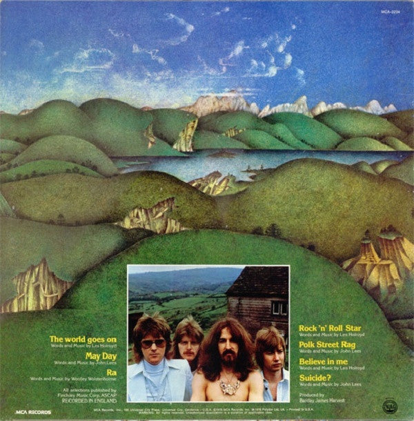 Barclay James Harvest : Octoberon (LP, Album, Pin)