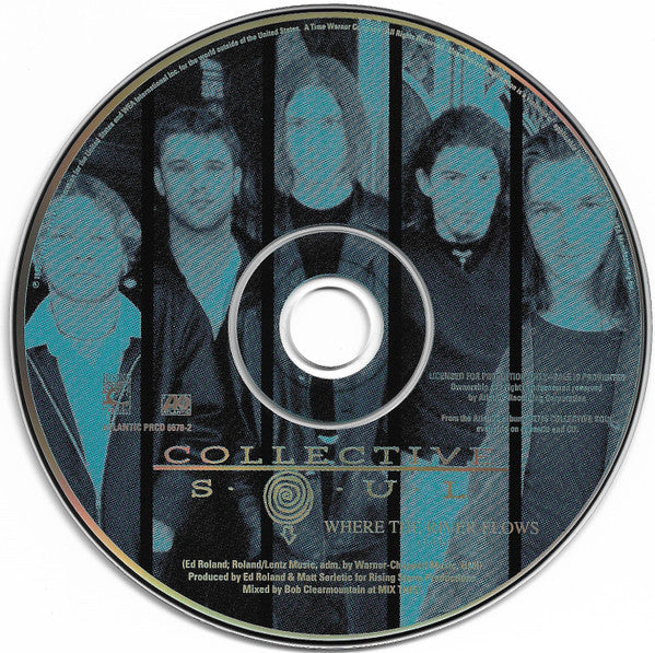 Collective Soul : Where The River Flows (CD, Single, Promo)