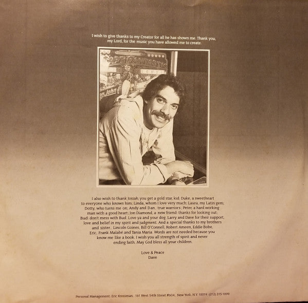 Dave Valentin : Jungle Garden (LP, Album, Tra)