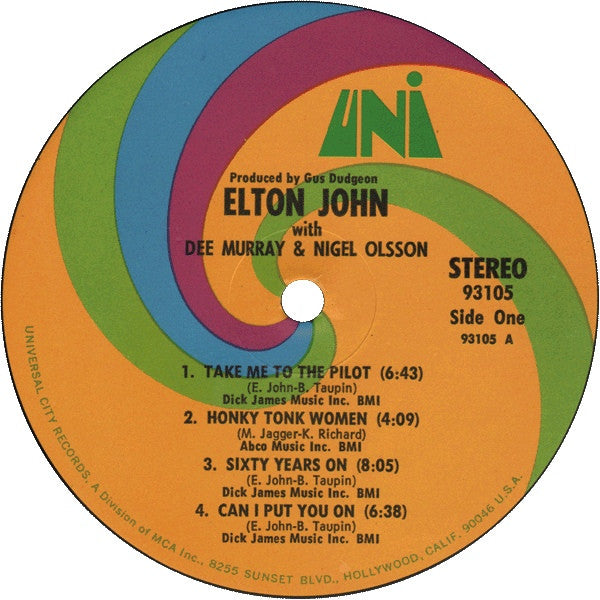 Elton John : 11-17-70 (LP, Album)