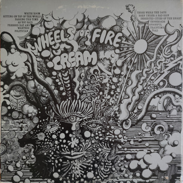Cream (2) : Wheels Of Fire (2xLP, Album, RE, Pre)