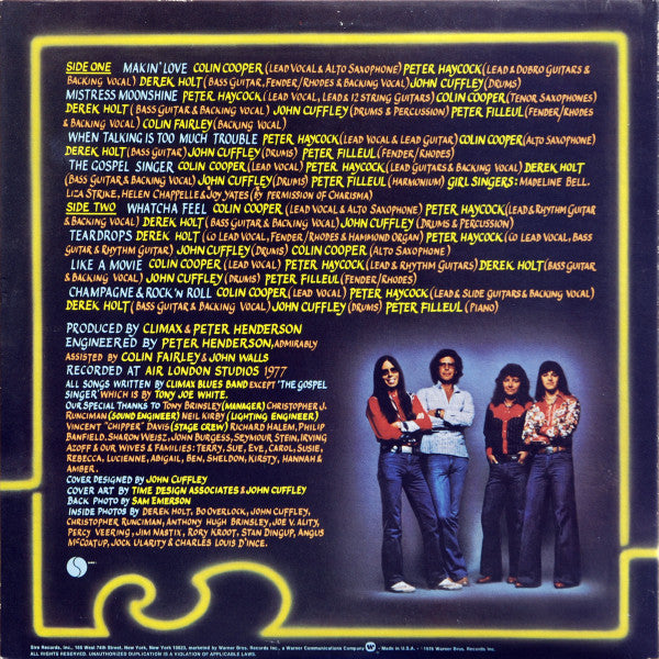 Climax Blues Band : Shine On (LP, Album, Los)