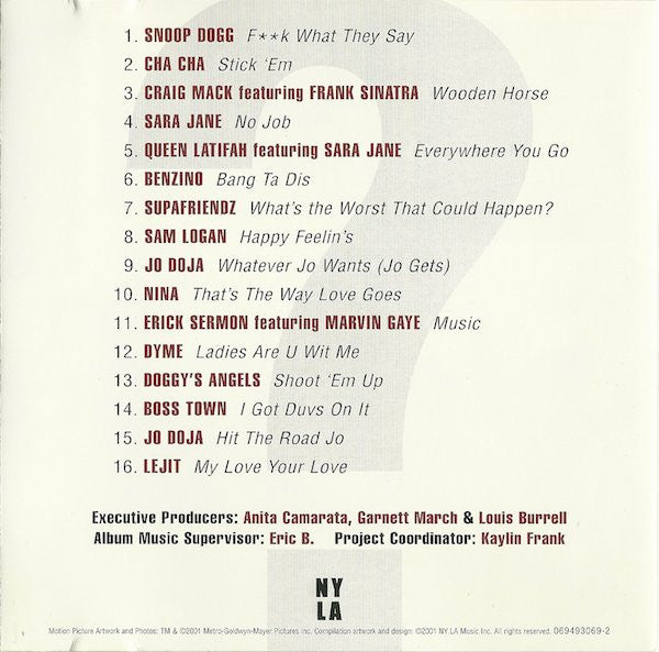 Various : What's The Worst That Could Happen? Soundtrack (CD)