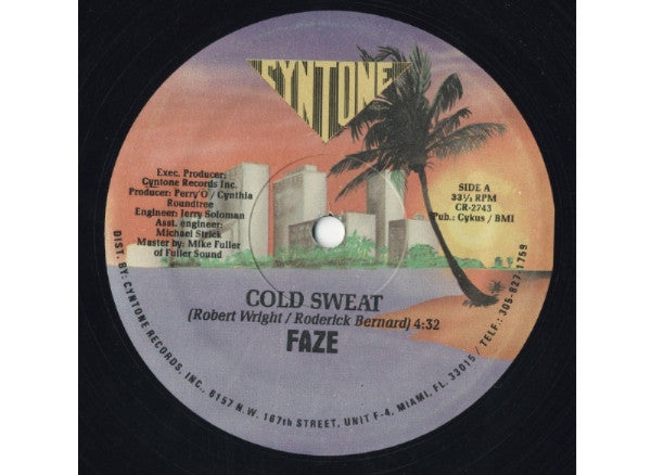 Faze (2) : Cold Sweat (12")