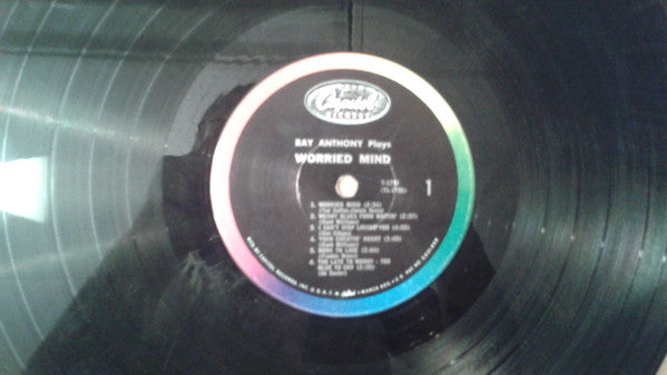 Ray Anthony : Worried Mind (The Soul Of Country Western Blues) (LP, Album, Mono, RP, Los)