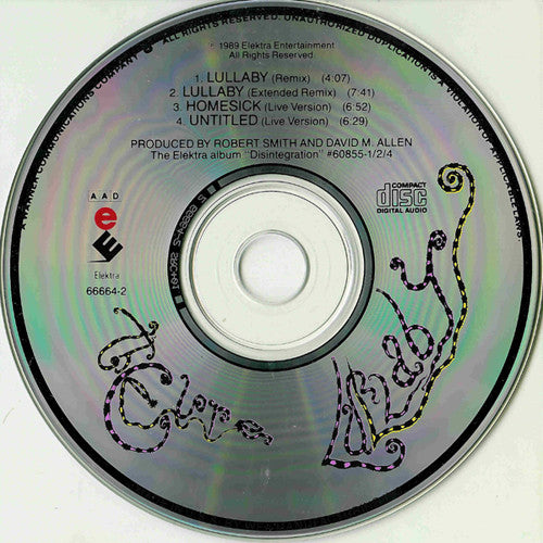 The Cure : Lullaby (CD, Maxi)