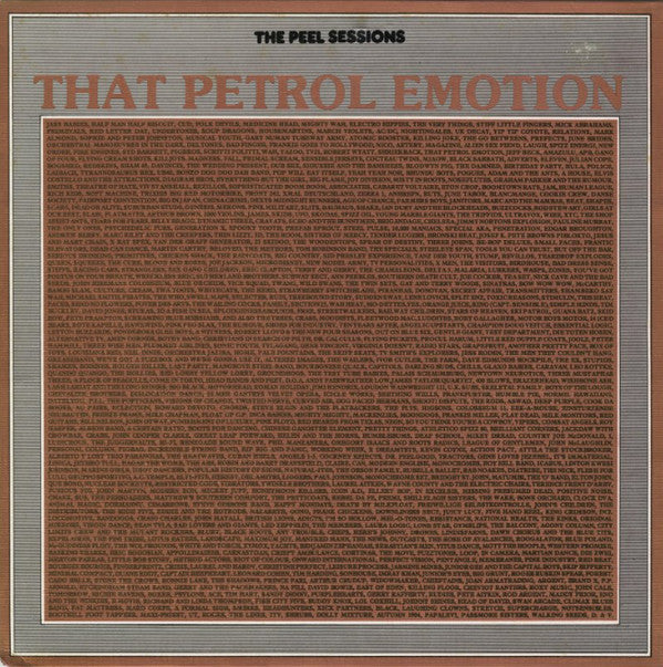 That Petrol Emotion : The Peel Sessions (12", Ltd)