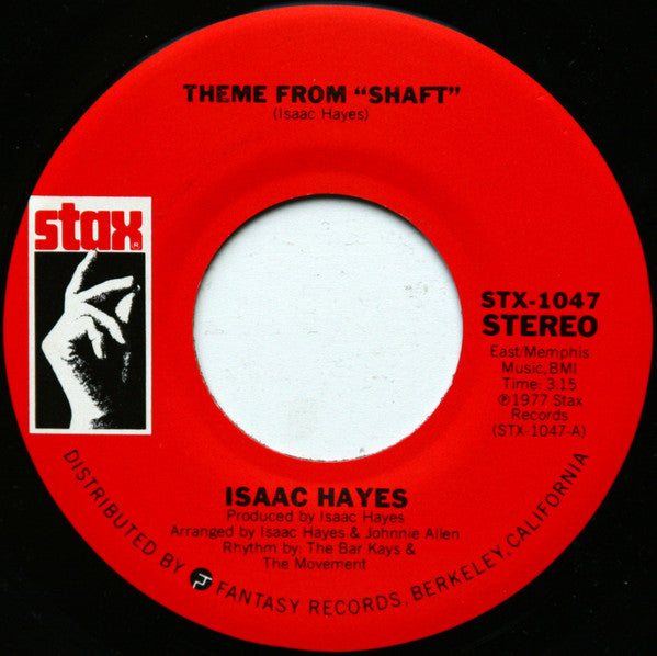 Isaac Hayes : Theme From "Shaft" / Theme From "The Men" (Instrumental) (7")