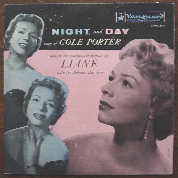 Liane* With The Boheme Bar Trio : Night And Day - Songs Of Cole Porter (10", Album, Mono)