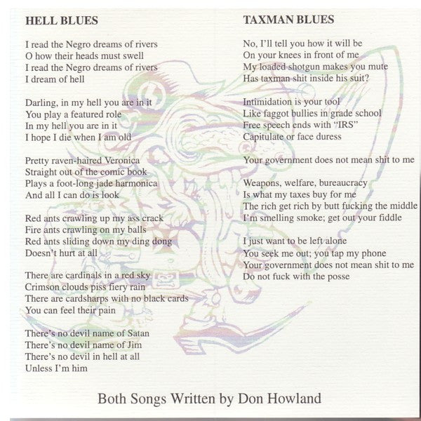 Southern Culture On The Skids With Don Howland : Hell Blues (7", Single)