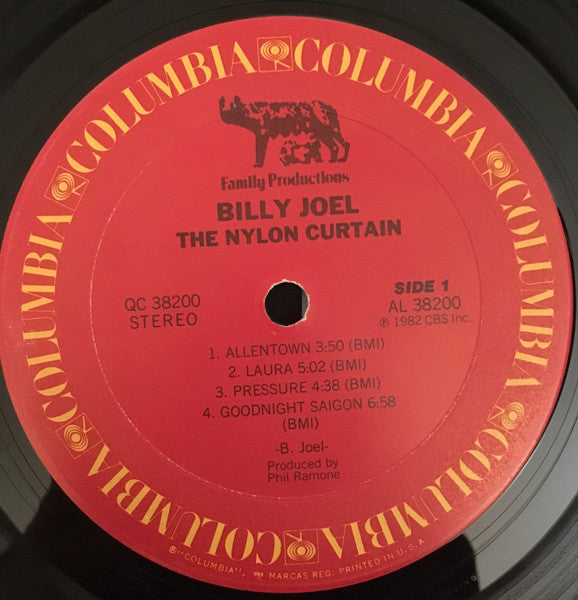 Billy Joel : The Nylon Curtain (LP, Album)