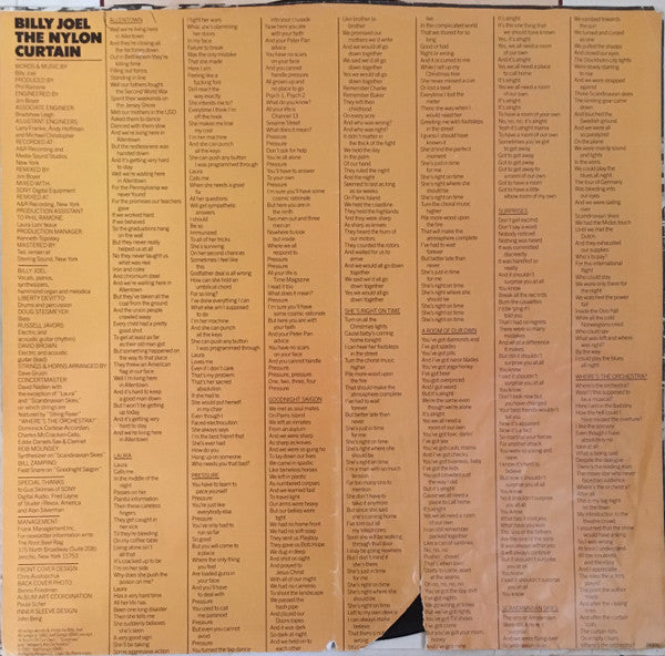 Billy Joel : The Nylon Curtain (LP, Album)