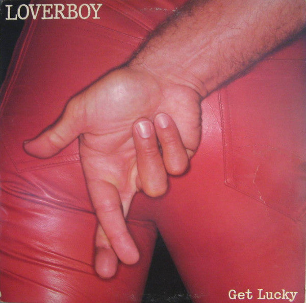 Loverboy : Get Lucky (LP, Album, Pit)