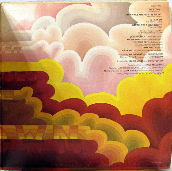 Savoy Brown : Raw Sienna (LP, Album, Ter)