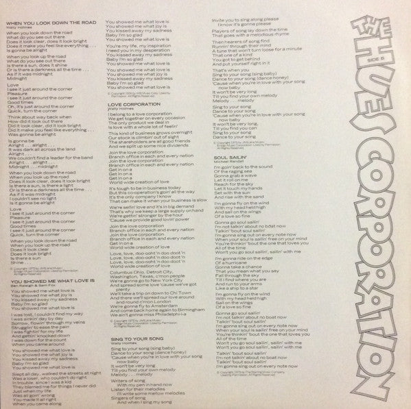 The Hues Corporation : Love Corporation (LP, Album, Promo)