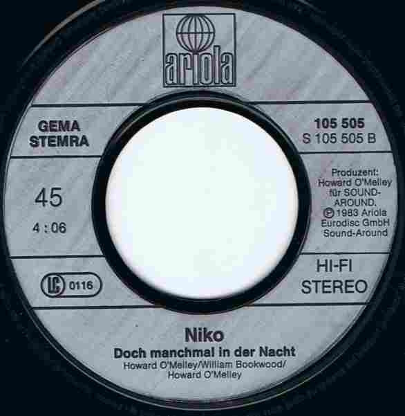 Niko (3) : Am Weißen Strand Von Helgoland (7", Single)
