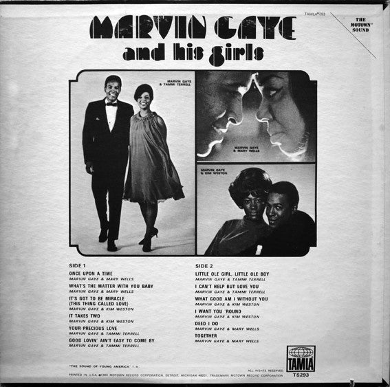 Marvin Gaye : Marvin Gaye And His Girls (LP, Comp, Roc)