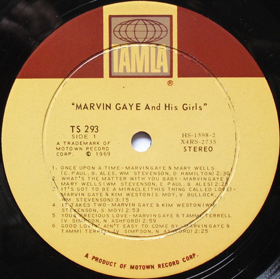 Marvin Gaye : Marvin Gaye And His Girls (LP, Comp, Roc)