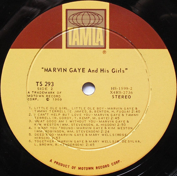 Marvin Gaye : Marvin Gaye And His Girls (LP, Comp, Roc)