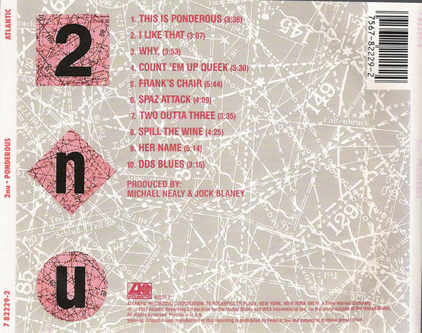 2nu : Ponderous (CD, Album)