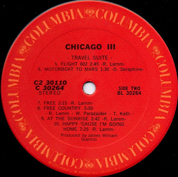 Chicago (2) : Chicago III (2xLP, Album, San)