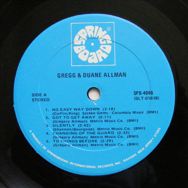 Hour Glass : Gregg & Duane Allman (LP, Comp)
