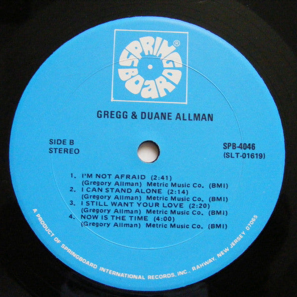 Hour Glass : Gregg & Duane Allman (LP, Comp)