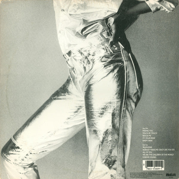 Diana Ross : Swept Away (LP, Album, Ind)