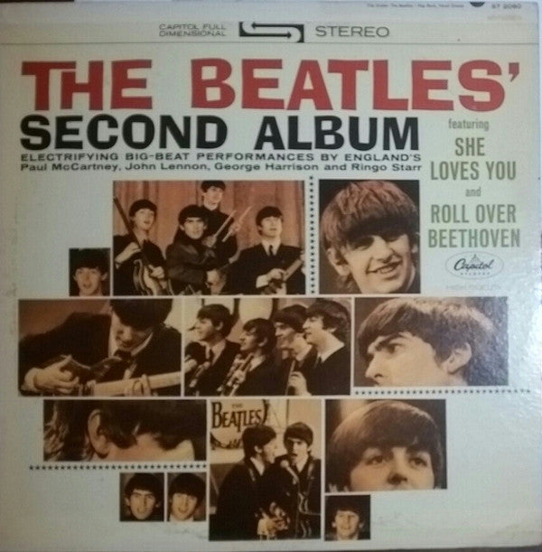 The Beatles : The Beatles' Second Album (LP, Album, RP, Scr)