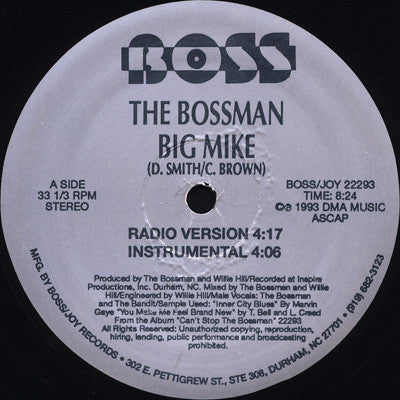 The Bossman : Big Mike (12")