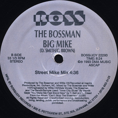 The Bossman : Big Mike (12")