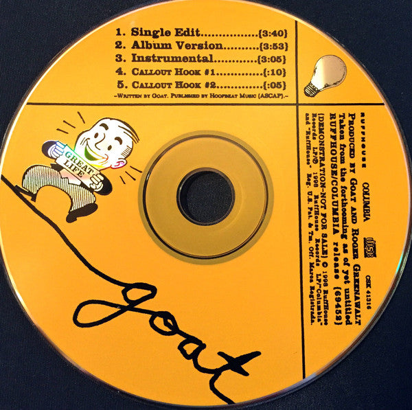 Goat (21) : Great Life (CD, Single)